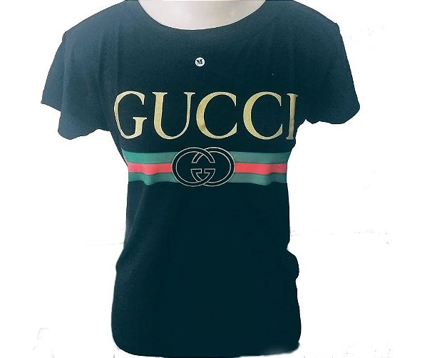 Camiseta T-shirt feminina Linda Gucci - Ana's Store