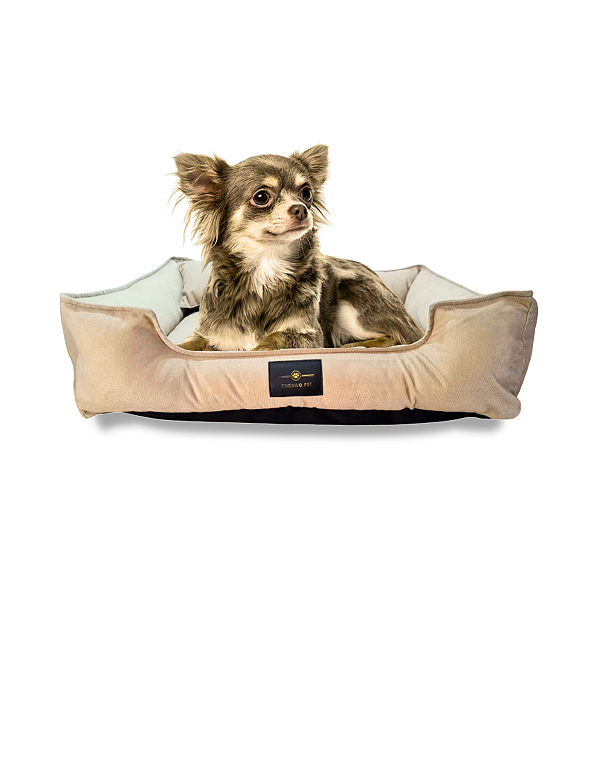 Cama Pet Cachorro & Gato- Suede- Veludo- P- Bege