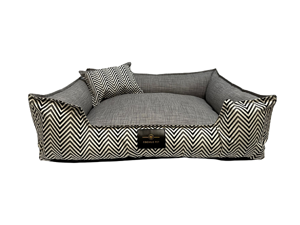 Caminha de Cachorro- Impermeável- Acquablock- G- Cinza
