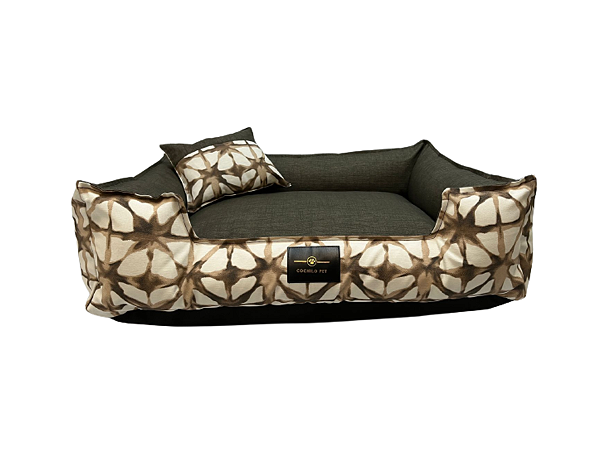 Caminha de Cachorro- Impermeável- Acquablock- G- Marrom