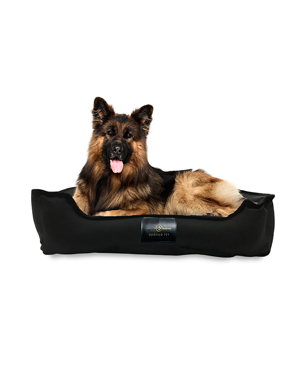 Cama Pet Cachorro & Gato- 100% Algodão- Brim- XG- Preto