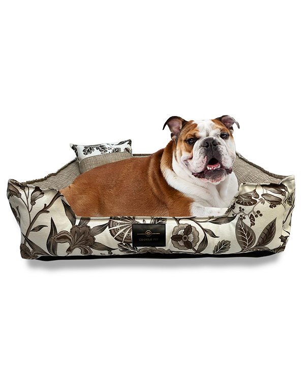 Caminha Pet Cachorro & Gato- Impermeável- Linho- GG- Bege