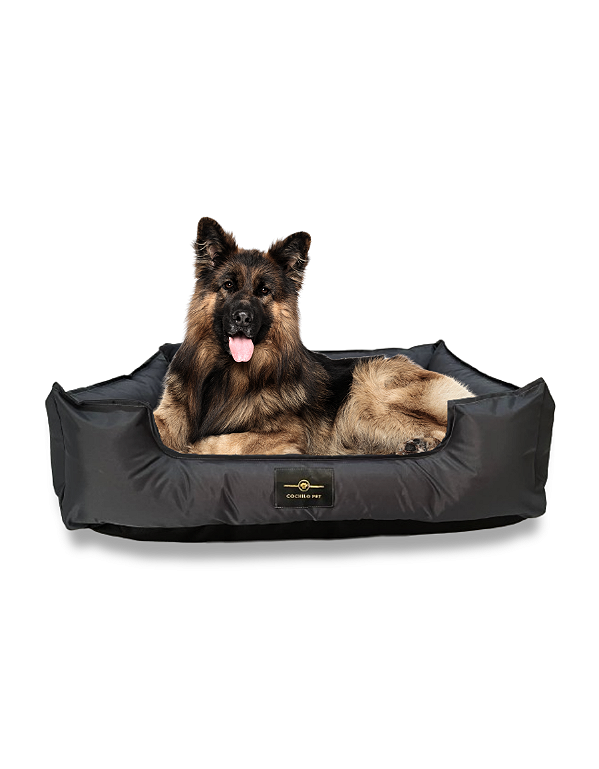 Cama Pet Cachorro & Gato - Impermeável- Nylon- Xg- Chumbo