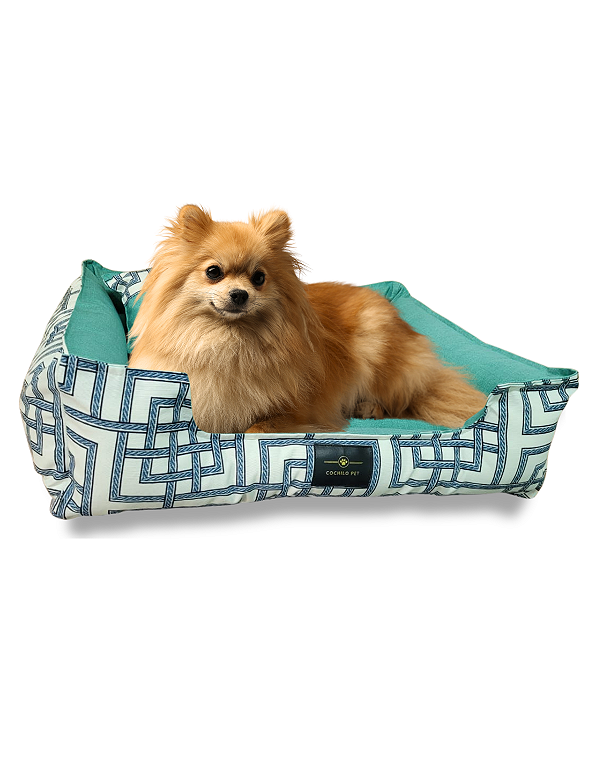 Caminha Pet Cachorro & Gato- Impermeável- Acquablock- M - Verde Cordoária