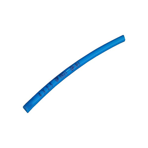 Mangueira Pneumática de PU Poliuretano 4 x 1 mm Azul 01 Metro