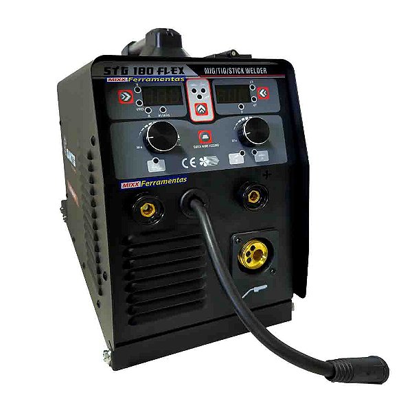 Maquina Solda Inversora 180 Bivolt Mig Tocha Tig Arame 110v/220v 13827