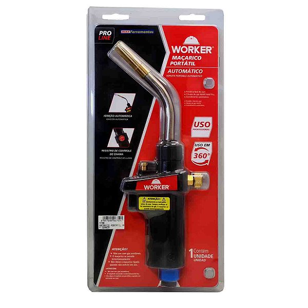 Maçarico Portátil Automático Profissional 9700