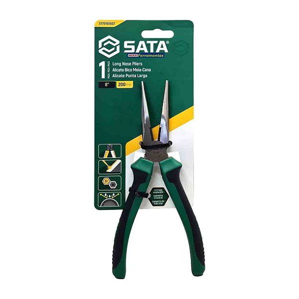 Alicate De Bico Meia Cana  8 Sata14110