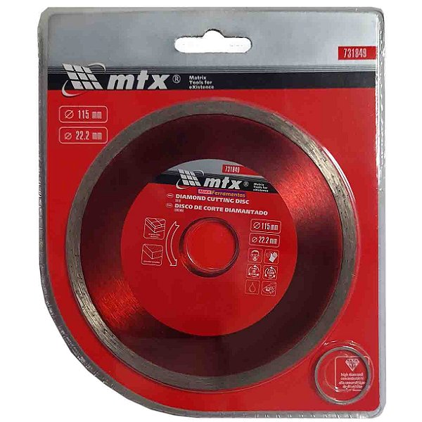 Disco de Corte Diamantado Liso 12494