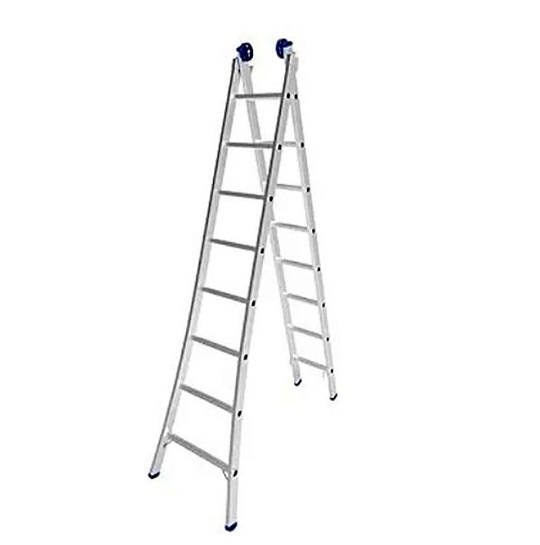 Escada Extensiva Alumínio Dupla 10 X 2 Degraus * 5537
