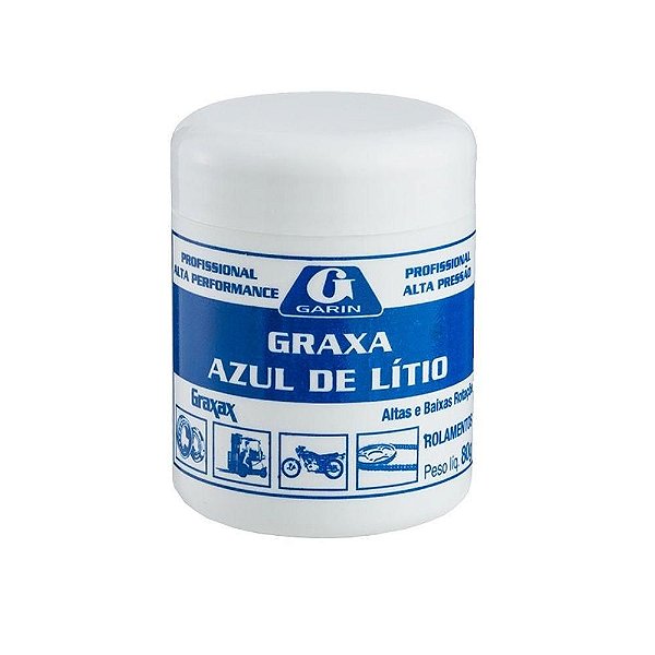 Graxa Azul de Lítio Pote de 80g * 6065