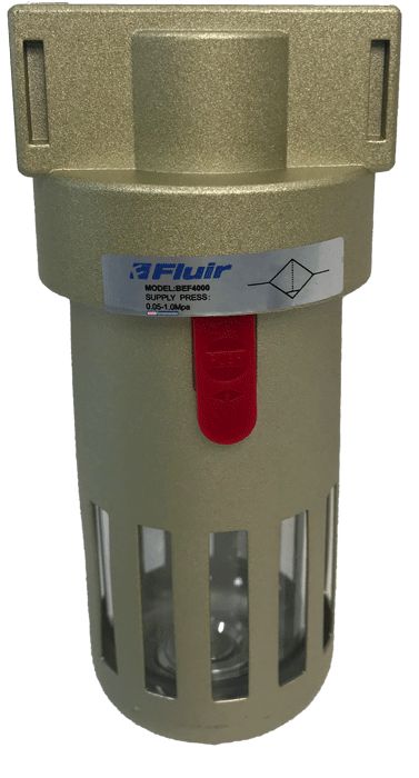 Filtro Regulador De Ar Fluir 1/2 Copo C/ Proteção Para Compressores