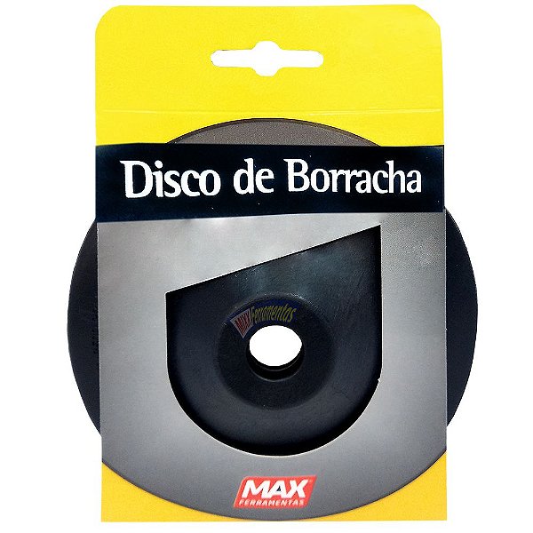 Disco de borracha 5" Politriz ou Furadeira * 10294