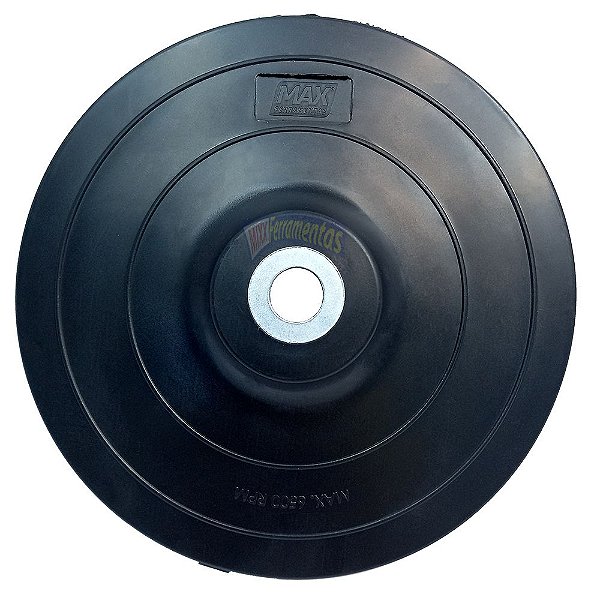 Disco de borracha 7" Politriz ou Furadeira * 270