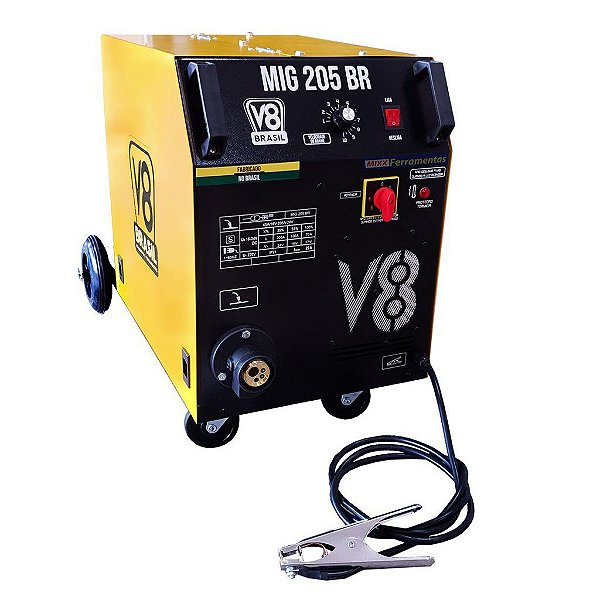 MIG 205 BR 205A 220V Monofásico V8 Brasil * 13005
