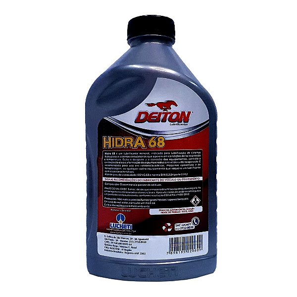 Óleo Hidráulico Hidra 68 Lucheti 1 Litro * 5982