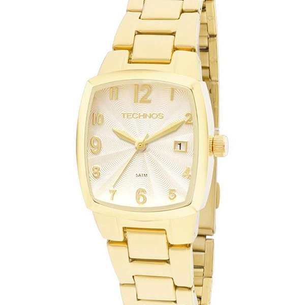 Relógio Technos Feminino Classic Dourado Analógico 2015CAF4K