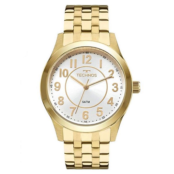 Relógio Technos Feminino Dourado 2035MJD4K