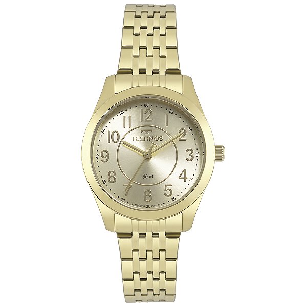 Relógio Technos Feminino Dourado Analógico 2035MJDS4X