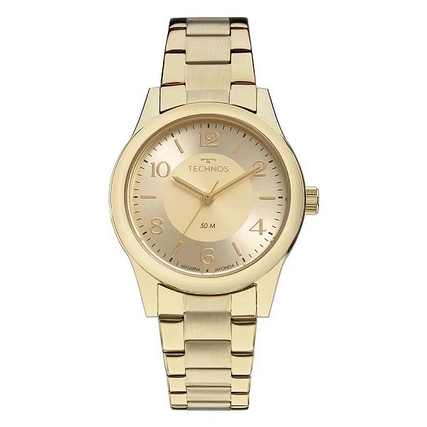 Relógio Technos Feminino Dourado Analógico 2035MNIS4X