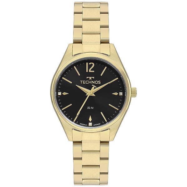 Relógio Technos Feminino Dourado Analógico 2036MNO4P