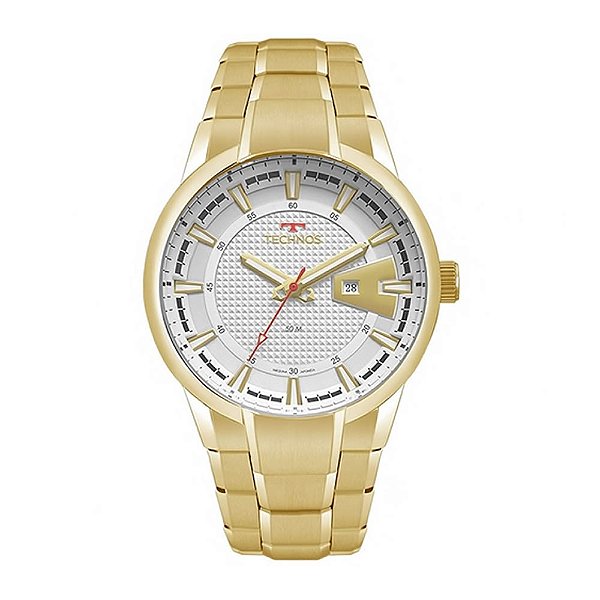 Relógio Technos Masculino Racer Dourado Analógico 2117LAX4B