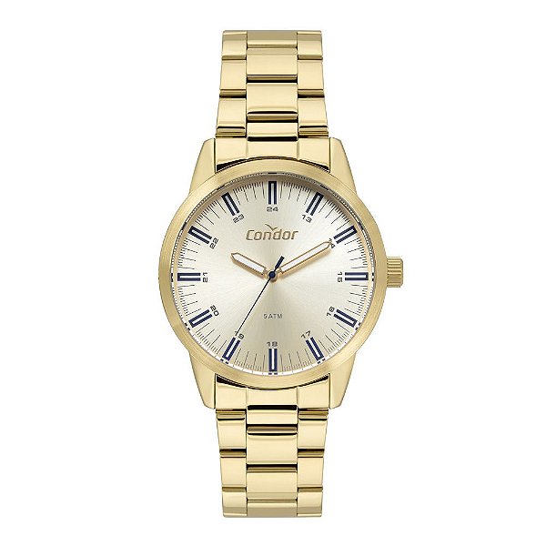 Relógio Condor Masculino Dourado CO2035MTA4X