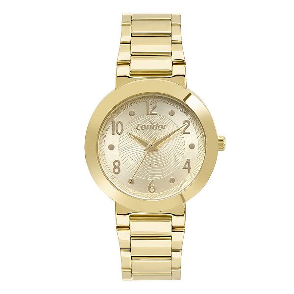 Relógio Condor Feminino Dourado CO2035MTR4D