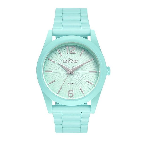 Relógio Condor Feminino Azul Analógico CO2035MUU8V
