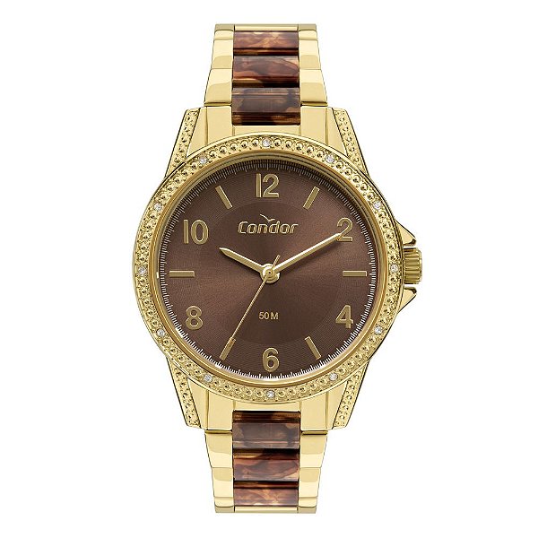 Relógio Condor Feminino Dourado CO2035MVP4M