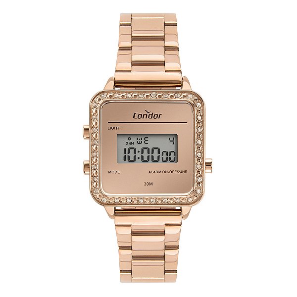 Relógio Condor Feminino Rose Digital COJH512AL4J