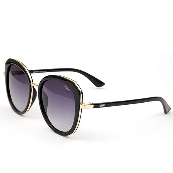 Óculos de Sol Solar Vizzano Diamond CG C200 Feminino Preto