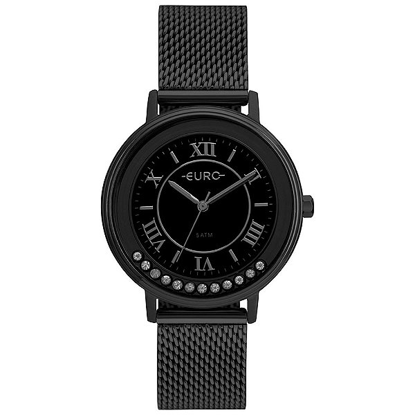 Relógio Euro Feminino Preto EU2035YRY4P