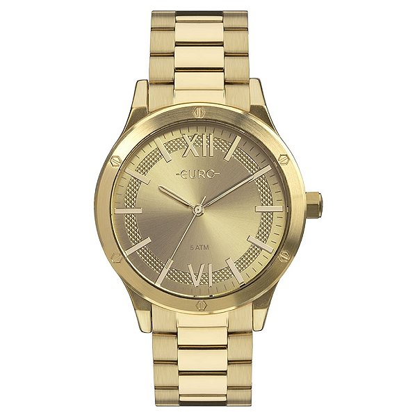Relógio Euro Feminino Dourado EU2036YPD4D