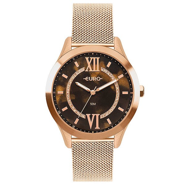Relógio Euro Feminino Rose EU2036YQX4M
