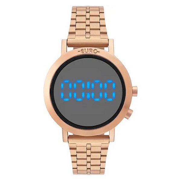 Relógio Euro Feminino Fashion Rose Digital EUBJ3407ACT4P