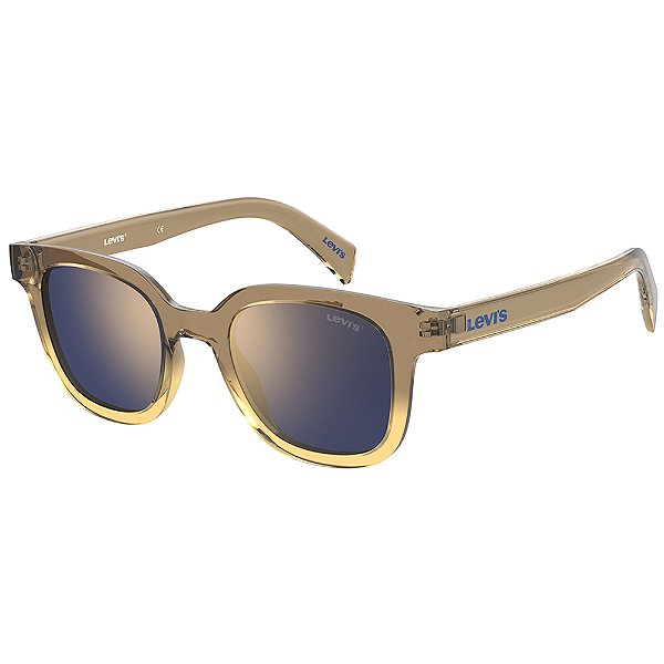 Óculos de Sol Solar Levis 1010/S Rx Able Espelhado Laranja