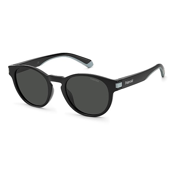Óculos De Sol Solar Polaroid PLD 2124/S Preto Polarizado