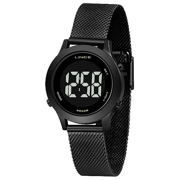 Relógio Lince Feminino Preto SDPH112LPXPX