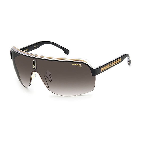 Óculos de Sol Solar Carrera Topcar 1/N Preto Degradê