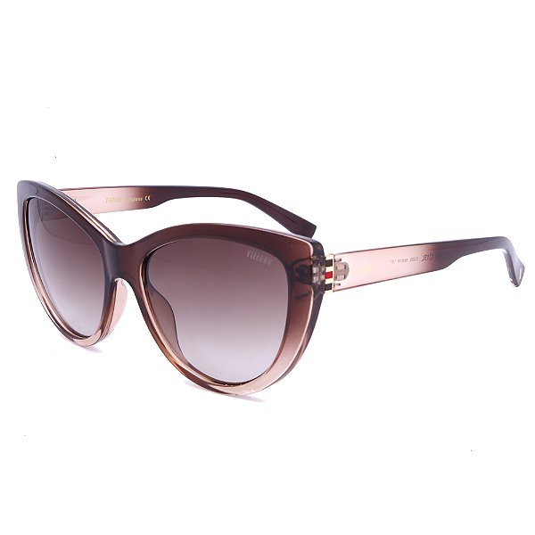 Óculos de Sol Solar Vizzano Ouro 121S C200 Gatinho Degradê