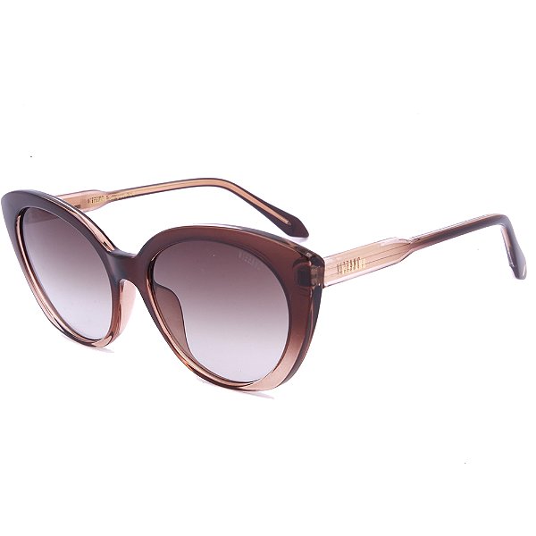 Óculos de Sol Solar Vizzano Ouro 122S C200 Degradê Marrom
