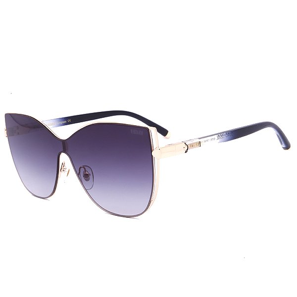 Óculos de Sol Solar Vizzano Ouro 125S C200 Gatinho Azul