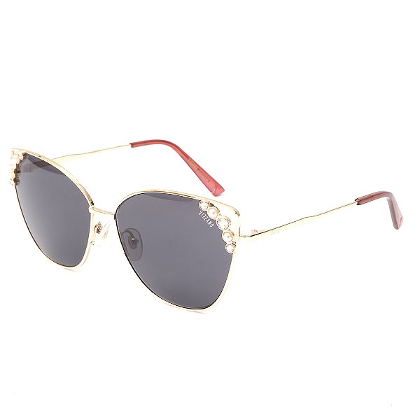 Óculos de Sol Solar Vizzano Ouro 89S AV234 Gatinho Dourado