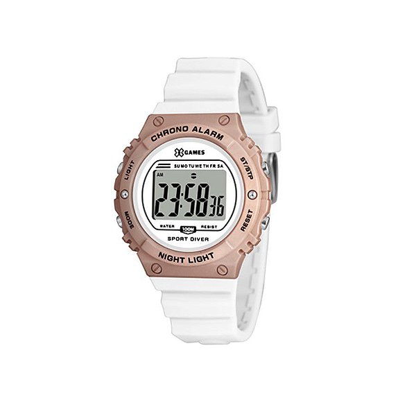 Relógio XGames Feminino Sport Diver Dourado XFPPD057BXBX