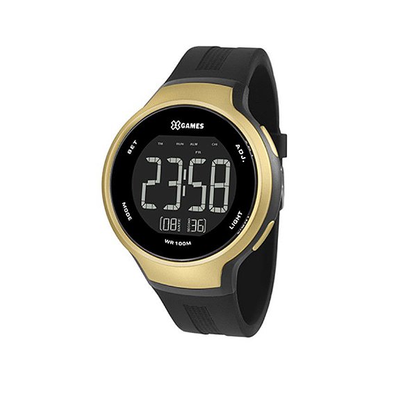 Relógio XGames Masculino Xport Preto e Dourado XMPPD554PXPX