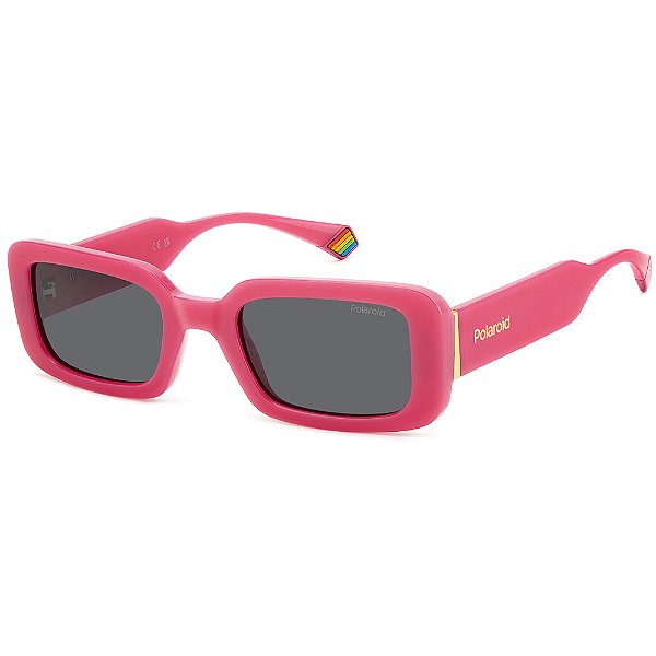 Óculos de Sol Polaroid 6208 S X MU1 52M9 Rosa Polarizado