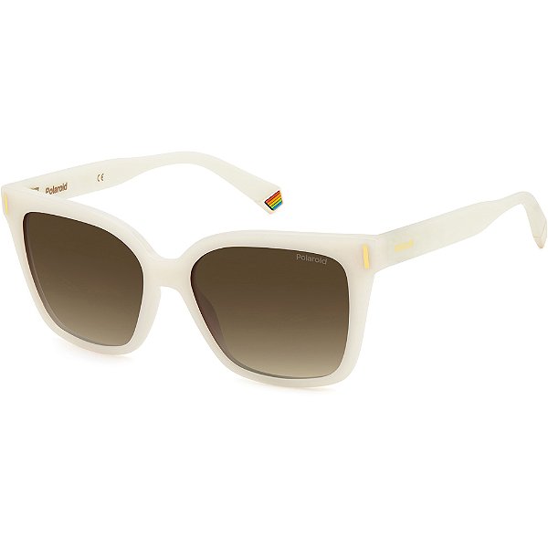 Óculos de Sol Polaroid 6192 S VK6 54LA Branco Polarizado