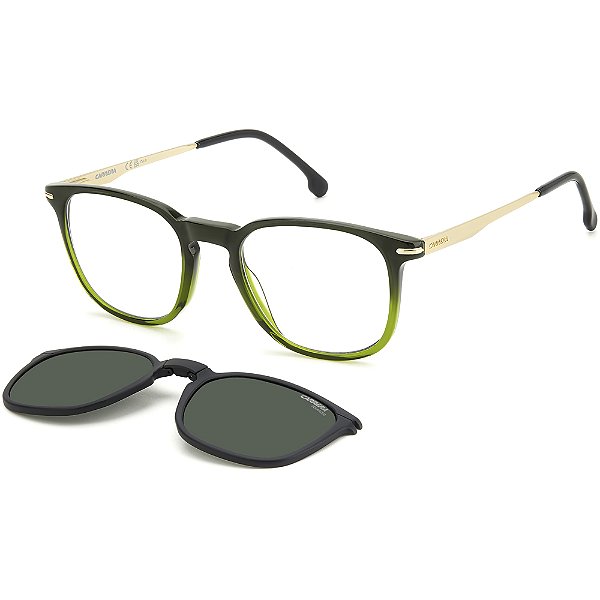 Óculos de Sol Carrera Clip On 332 CS 4C3 50UC Verde
