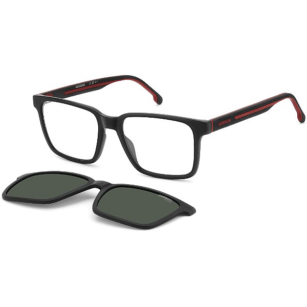 Óculos de Sol Carrera Clip On 8069 CS BLX 53UC Preto